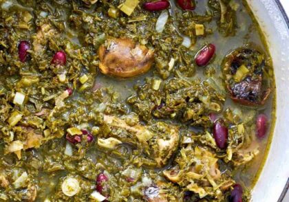 طرز تهیه قورمه سبزی