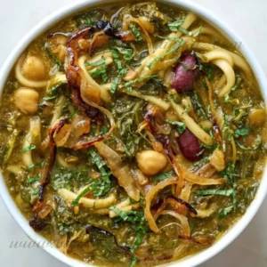 طرز تهیه آش رشته